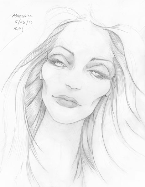 'Yes, Please' - Pencil Sketch- Copyright 2013, Jephyr (Jeff Curtis), All Rights Reserved
